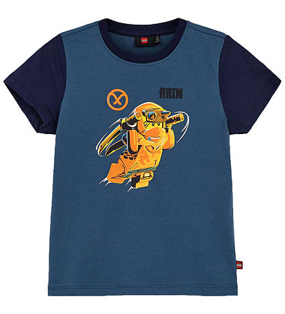 LEGO? Ninjago T-Shirt - LWTano 606 - Middle Blue