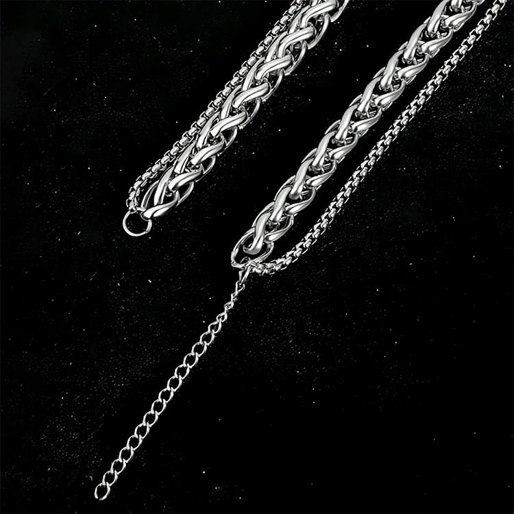 Malikasa - gelaagde kettingarmband