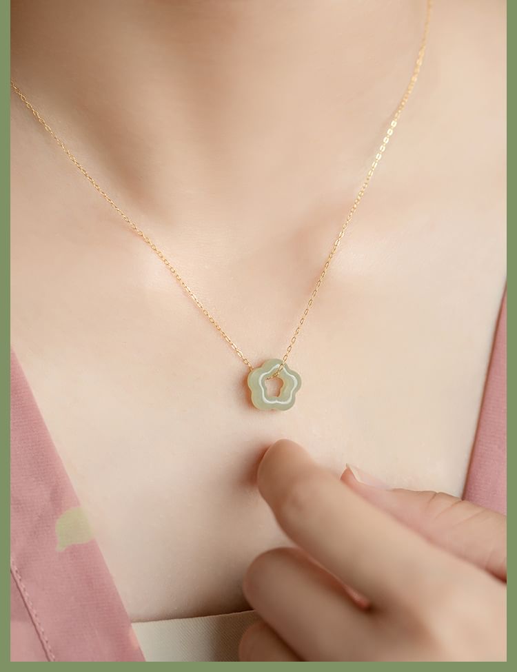 Halfla - Jade ketting
