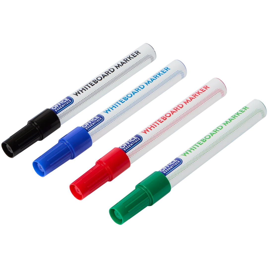 Office Essentials whiteboardmarkers 4 stuks