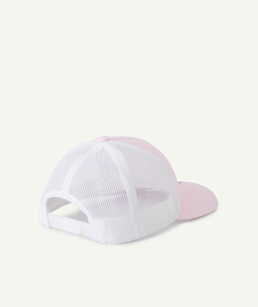 COLUMBIACASQUETTE YOUTH SNAP BACK ROSE ET GRISE