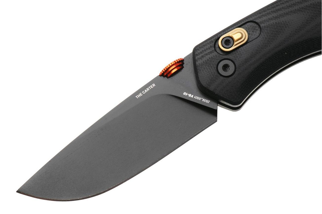 The James Brand The Carter KN108263-00 Black   Fire, zakmes