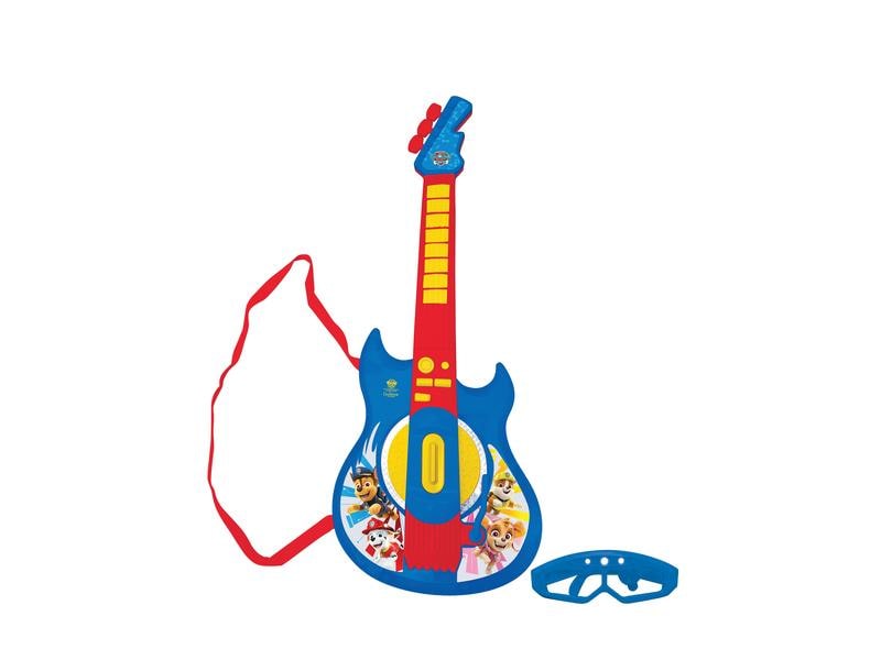 Lexibook Musikinstrument Paw Patrol Elektronische Gitarre Entdecken Sie Musik mit dieser Rock'n'Roll E-Gitarre