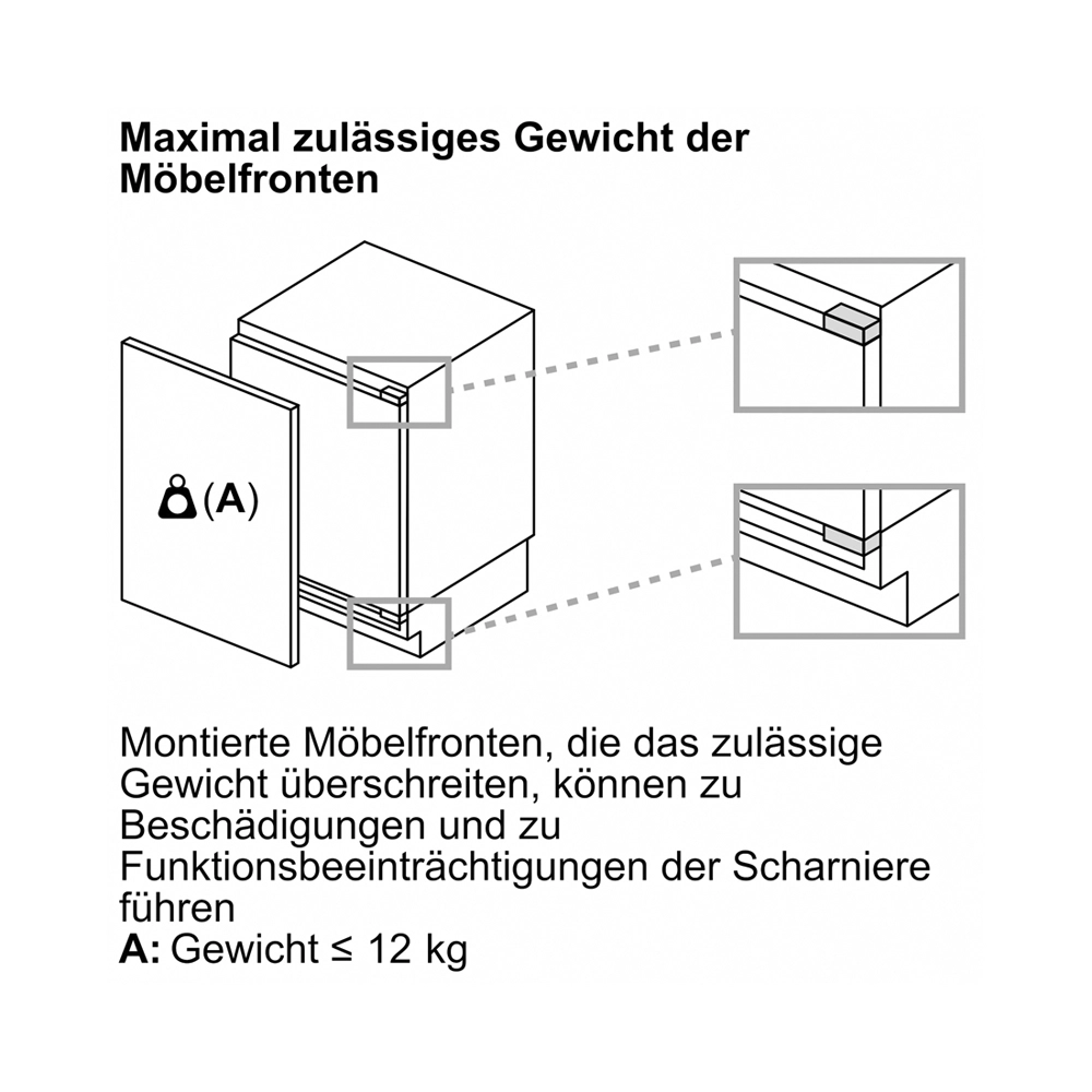 Siemens GU21NADE0 Einbau-Gefrierschrank 85 Liter, No Frost