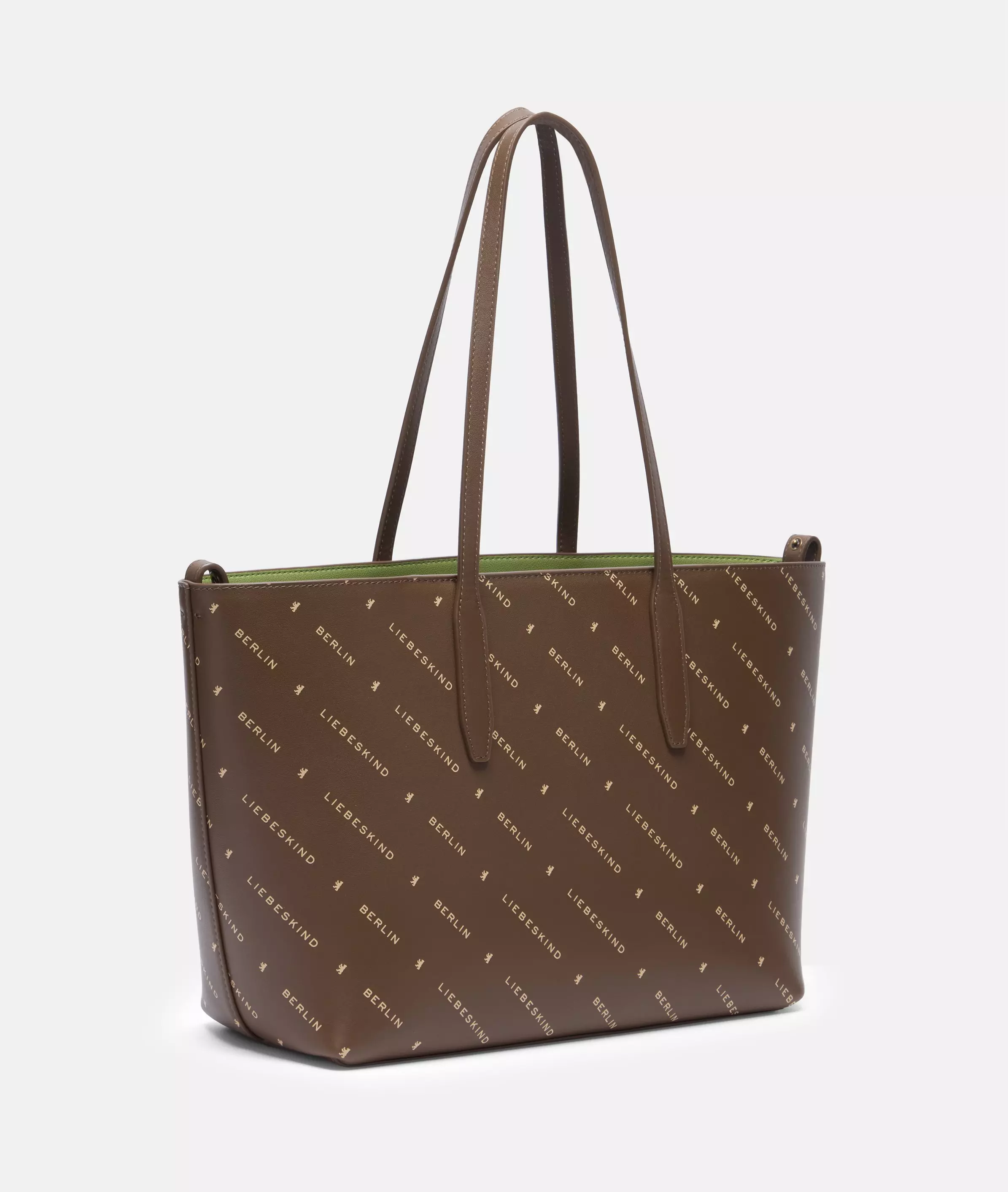 Monogram Shopper M Leather shopper with monogram