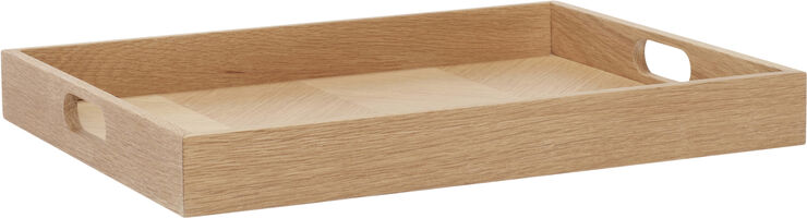 Hübsch Structure Tray Natural Natur