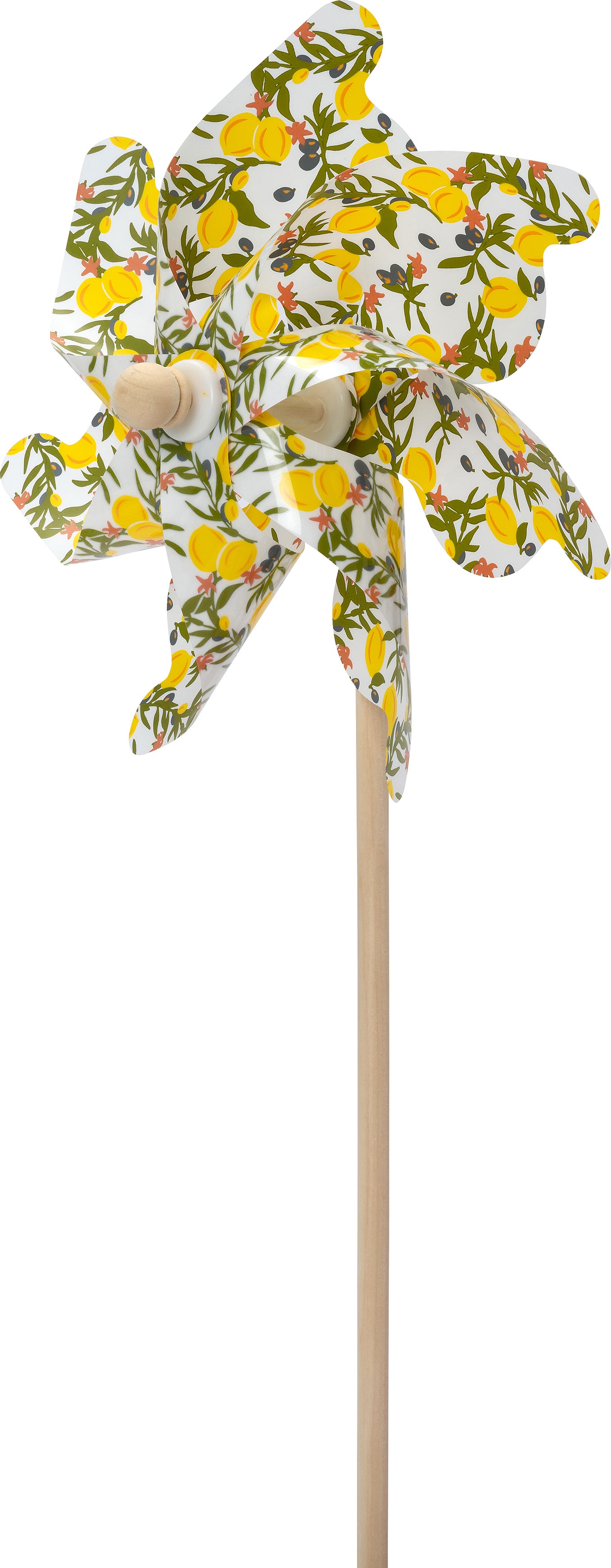 Intratuin tuinsteker Milly groen citroen D 9 H 28 cm