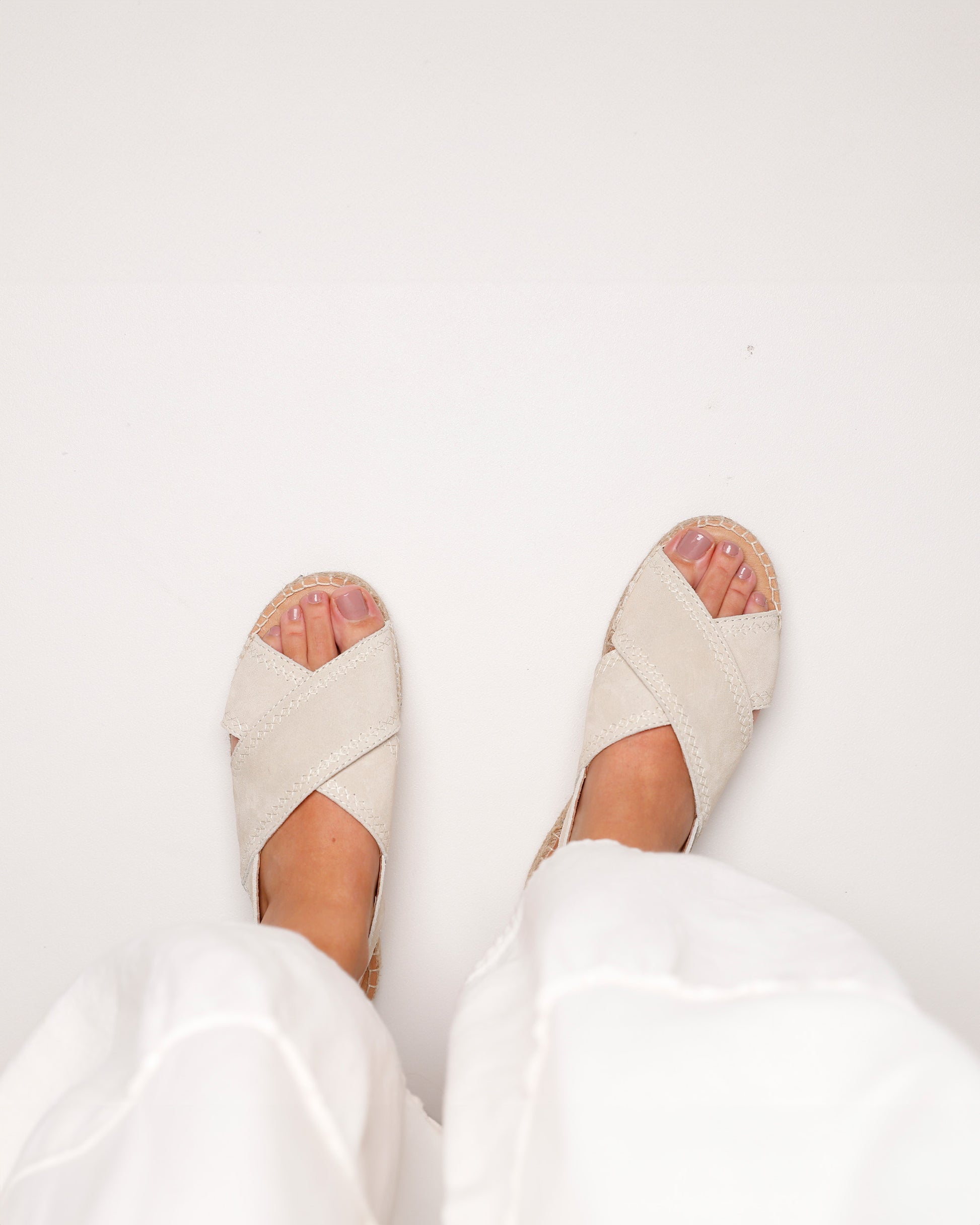VIA VAI beige sandalen Mondi Sun