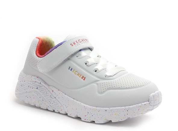 Skechers basses enfant 310457 blanc