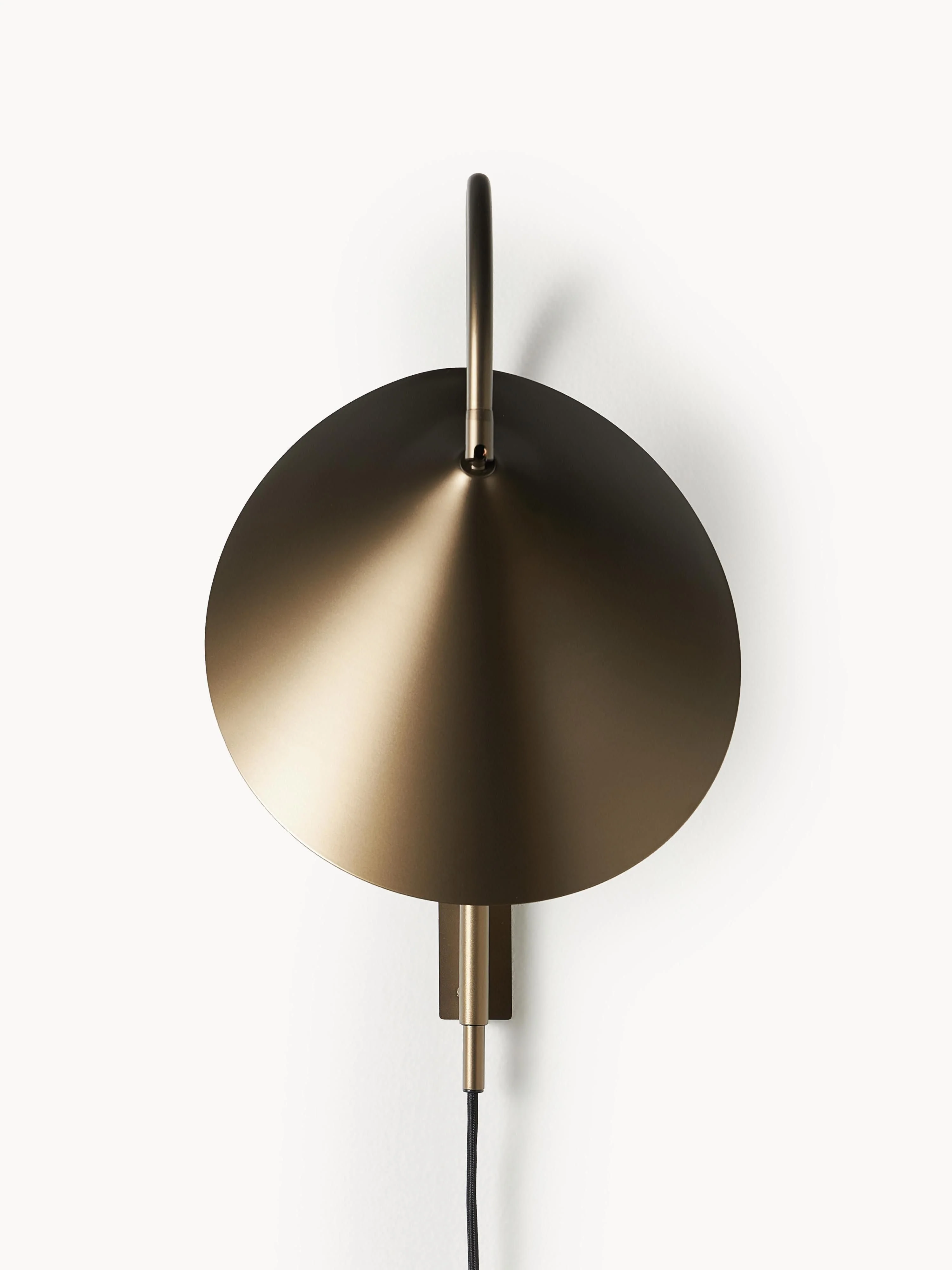 Grote wandlamp Arum met stekker, verstelbaar