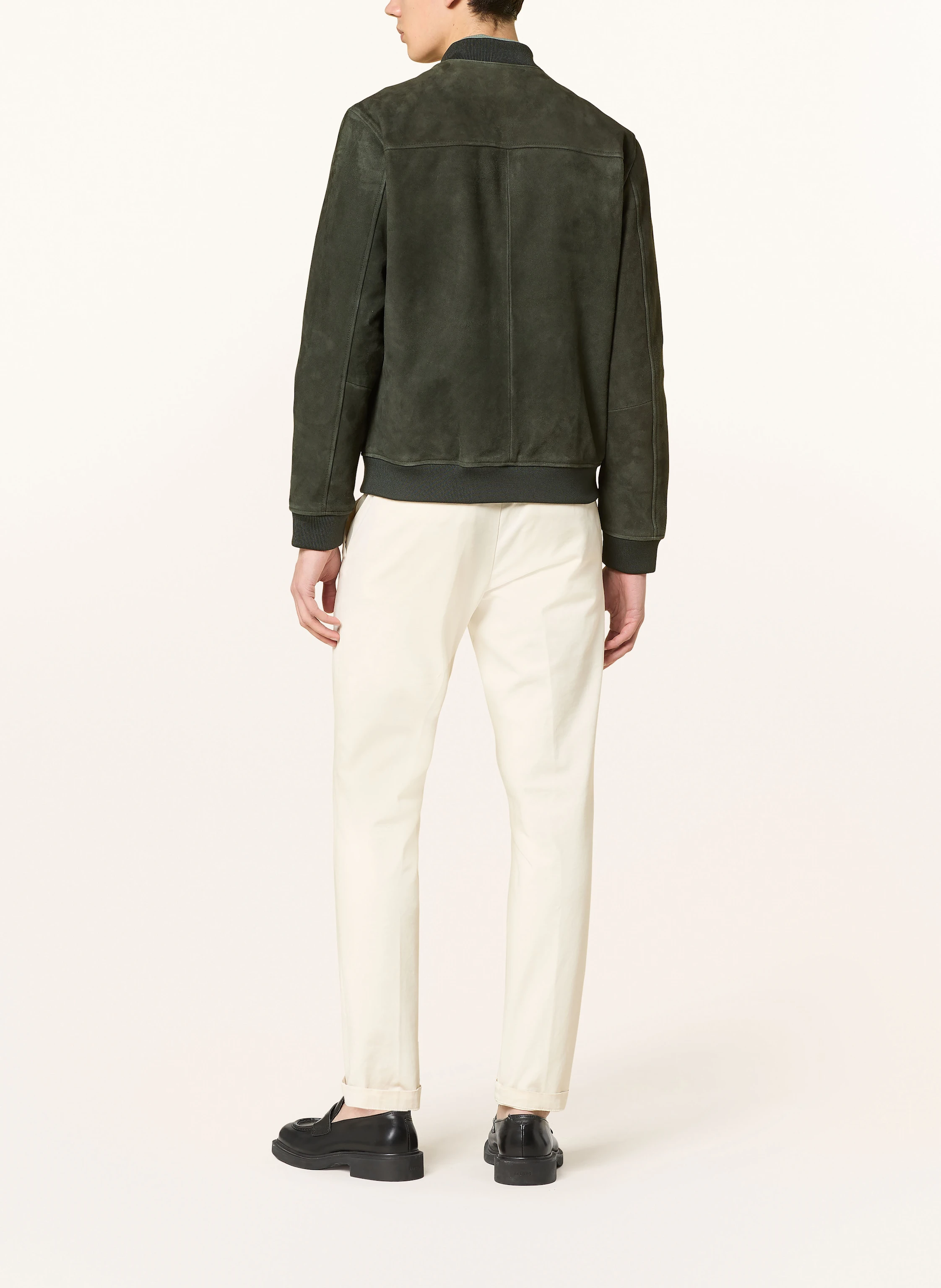REISS Lederblouson BRICK