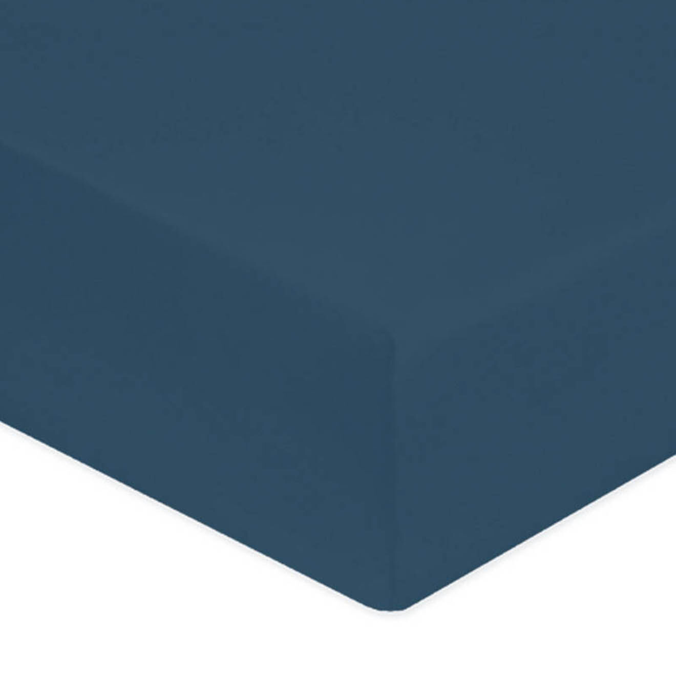 United by PDC Drap housse 100% Percale de Coton bonnet 30 cm lagon
