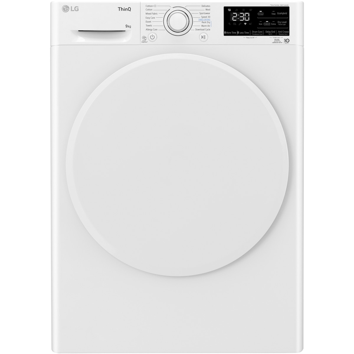 LG tørketrommel RV3DN9037
