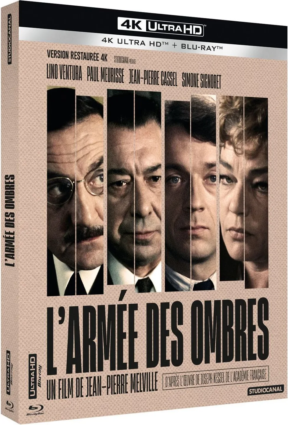 L'Armée des ombres - Édition Limitée (4K Ultra HD   Blu-Ray) Disques Blu-ray films