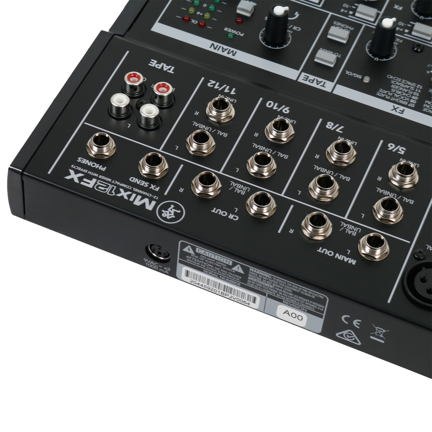 Mackie Mix12FX mengpaneel met effecten