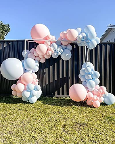 (85-tlg. Set) Party Deko Ballons Latex Luftballons - Blau