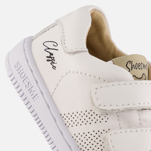 Shoesme Babyschoenen wit Leer