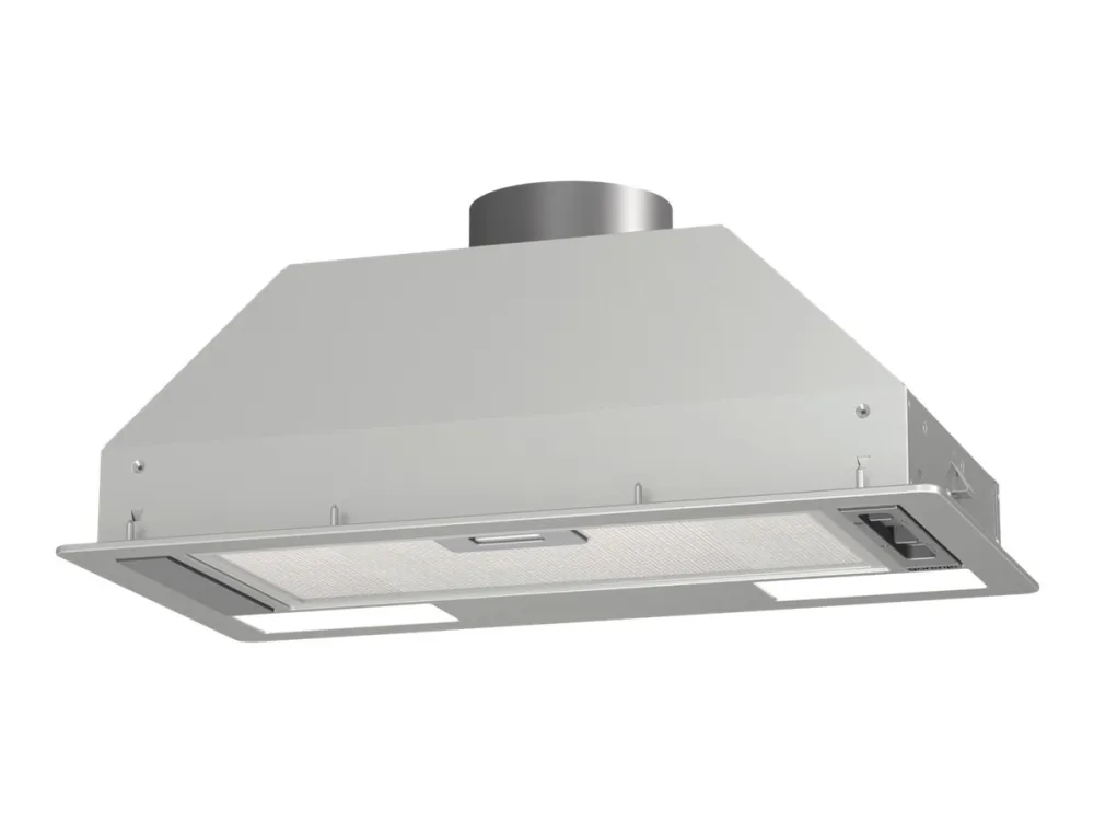 Gorenje Essential BHI611ES - Hætte - tag - bredde: 53.4 cm - dybde: 30 cm - udtrækning og recirkulation (-) - grå