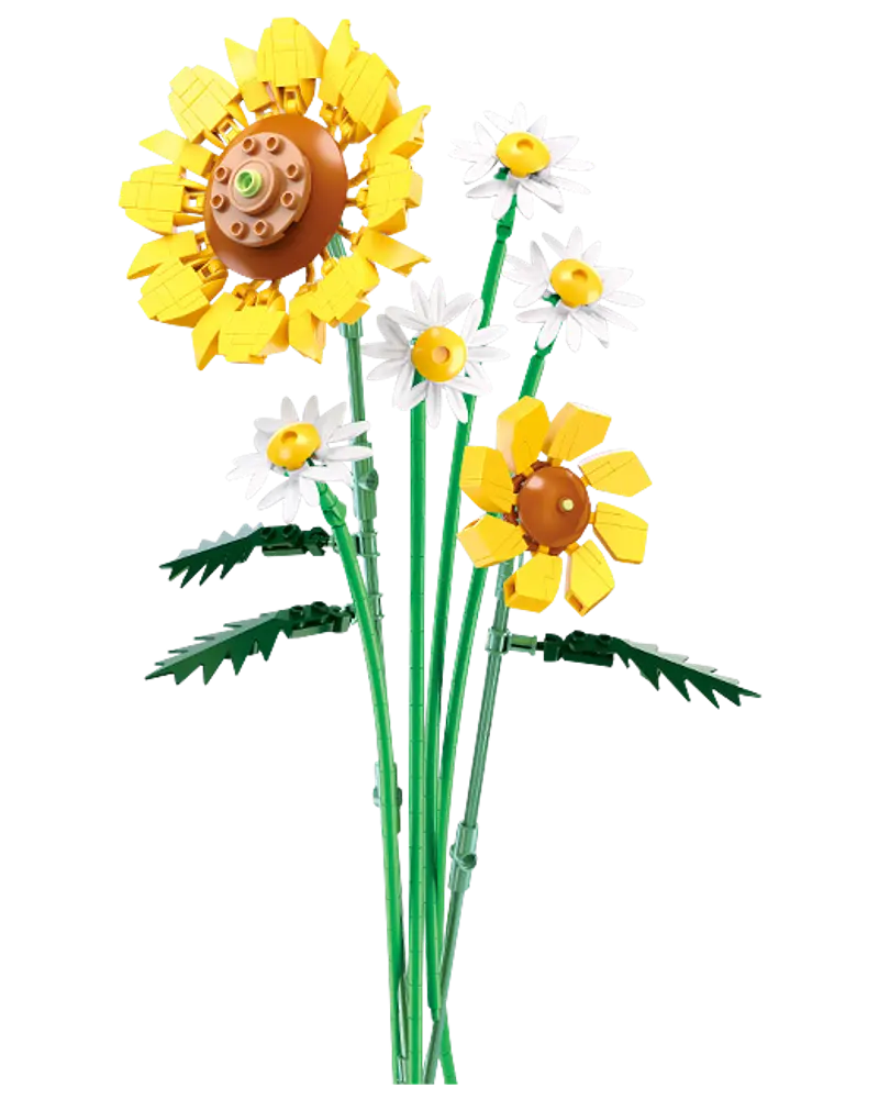 Sluban Flowers Solsikker M38-B1121A - 329 dele