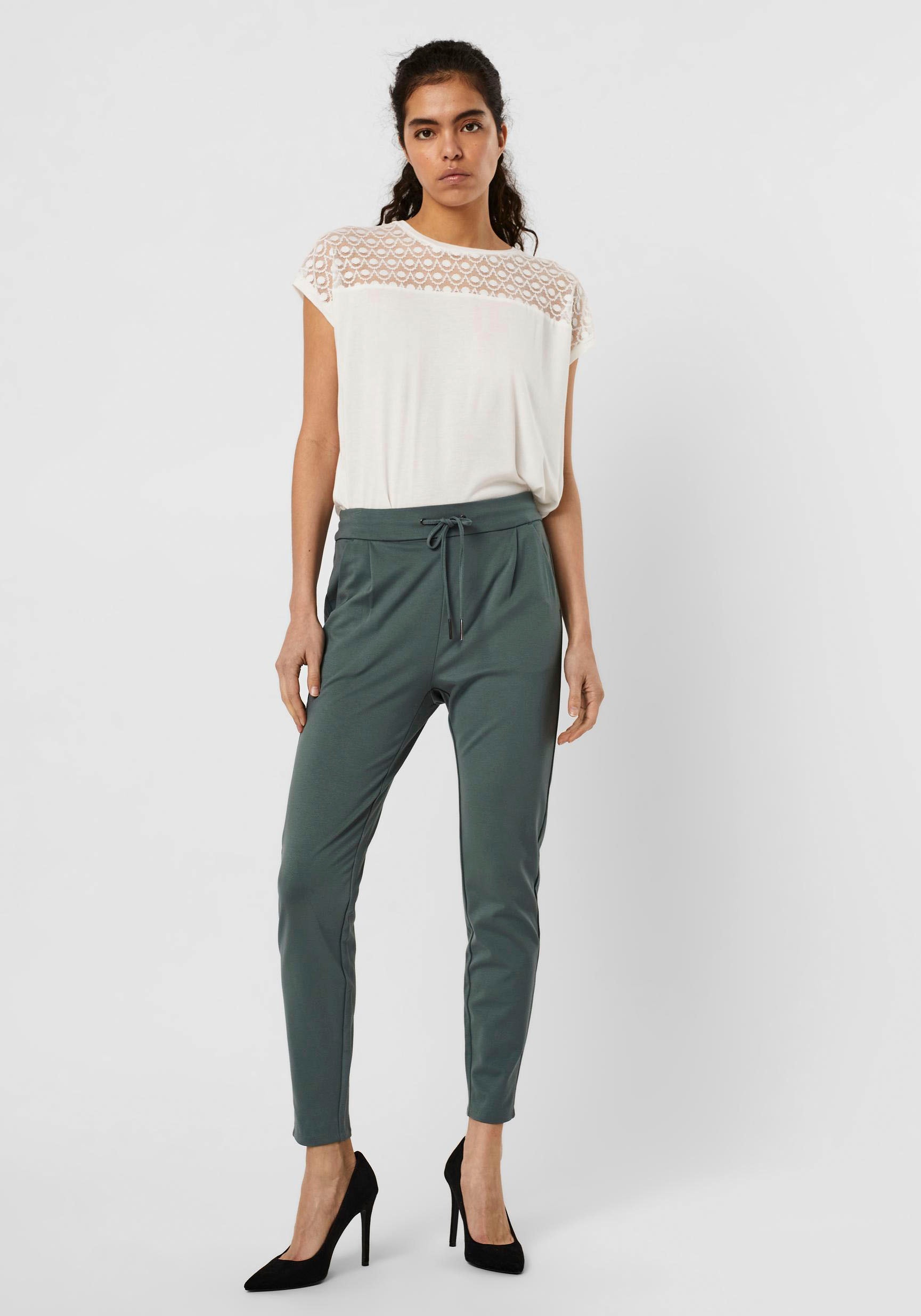 Vero Moda Jogger Pants »VMEVA MR LOOSE STRING PANT GA NOOS«  hinten mit elastischem Bündchen