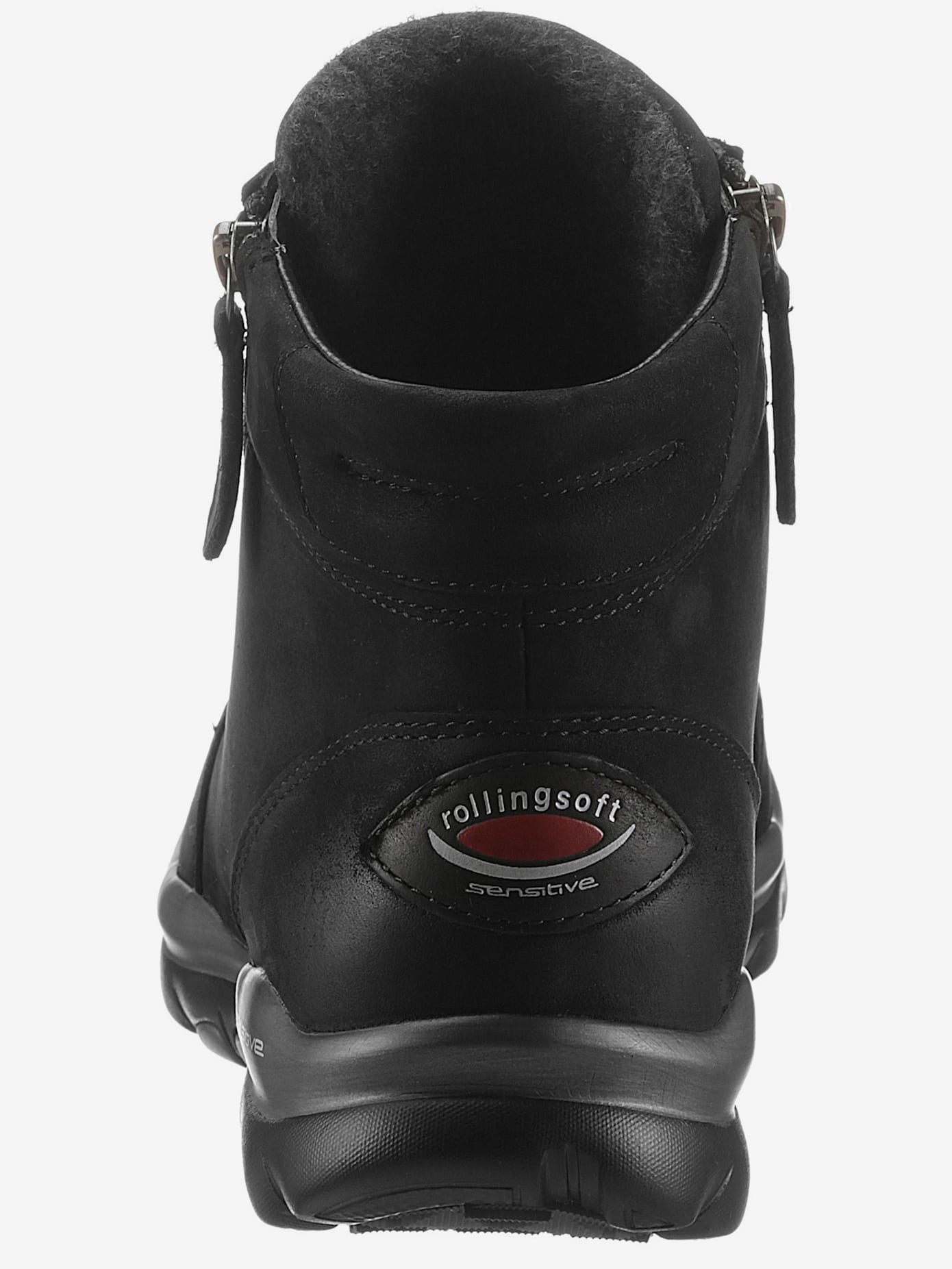 Bottines à lacets chaussures à lacets, glissière intérieure et extérieure