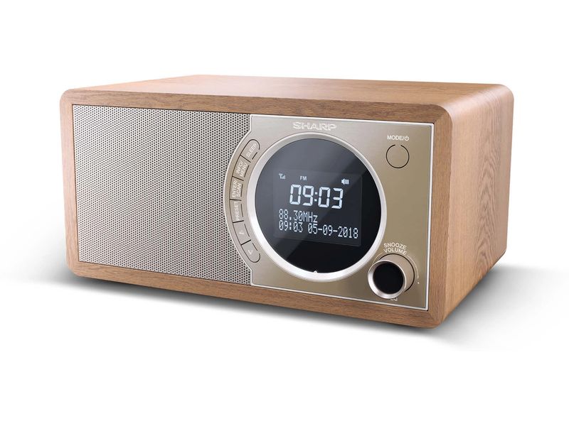 Sharp DAB  Radio DR-450 DAB /FM Radio Digital-Radio mit Speicher für 20 Sender