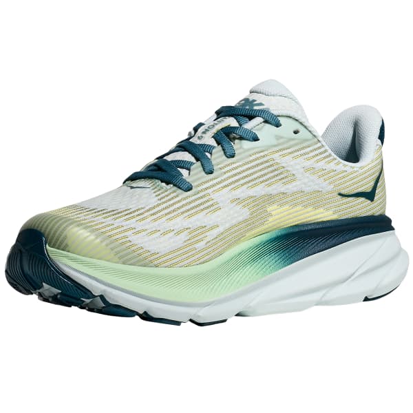 Chaussure running HOKA ONE ONE CLIFTON 9 YOUTH DROPLET / BLUE TWILIGHT