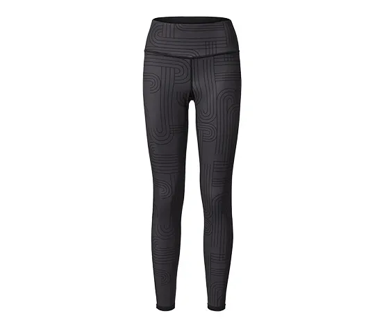 Wende-Sporttight, schwarz