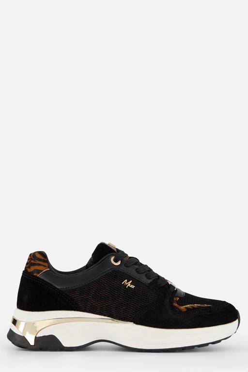 Mexx Pippin Love Sneakers zwart Synthetisch