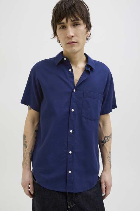 Jack & Jones blauwe heren overhemd