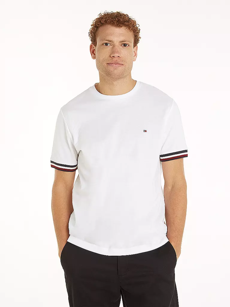 TOMMY HILFIGER T-Shirt weiss