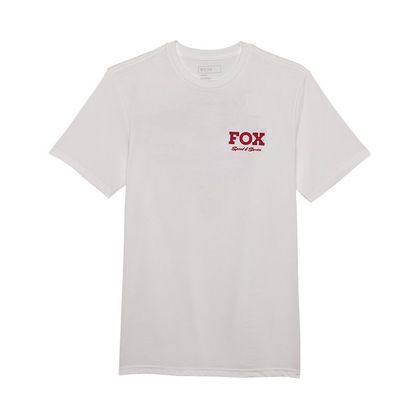 T-Shirt manches courtes Fox SPEED & SERVICE - Blanc
