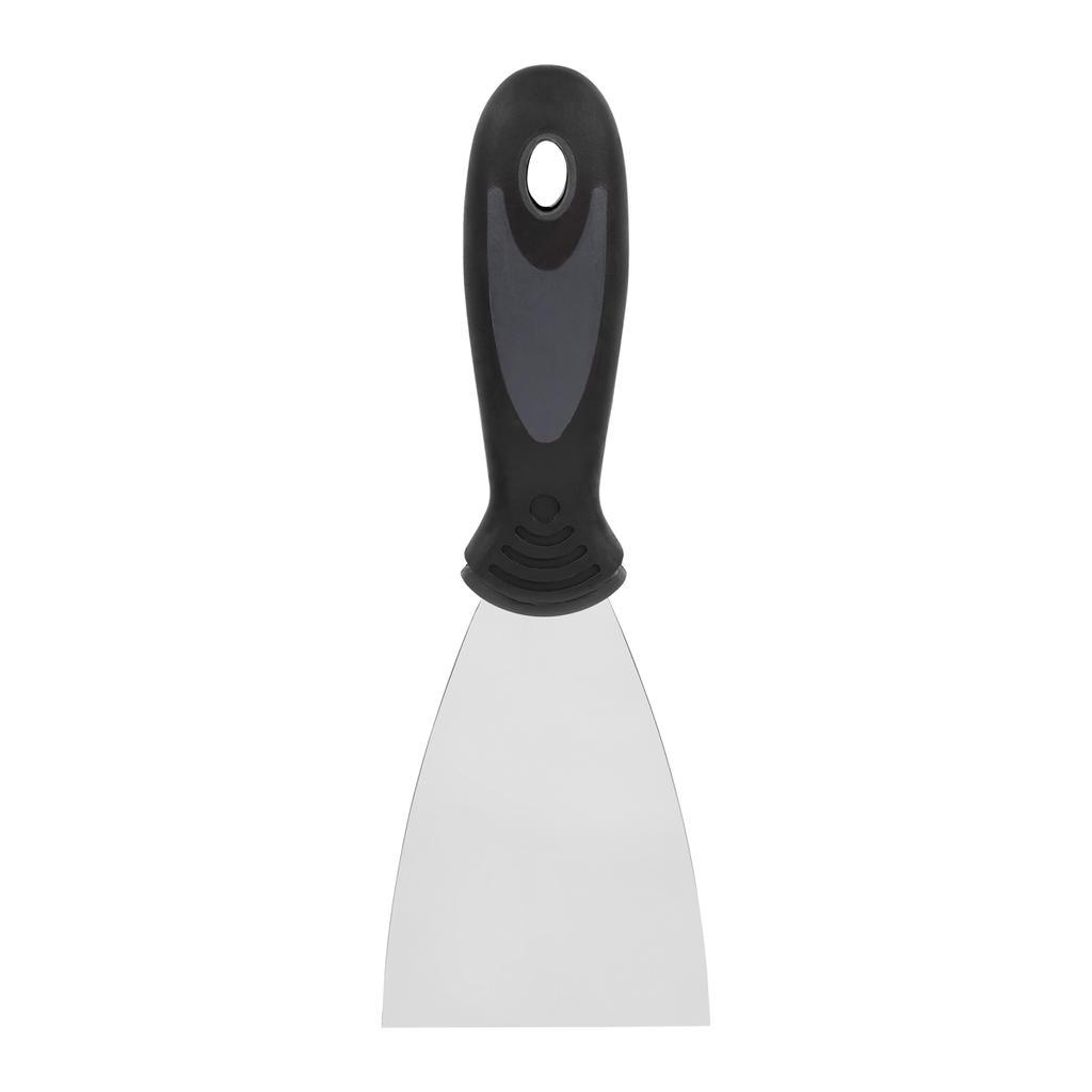 SPATULE LAME INOX MANCHE BIMATIERE 75MM