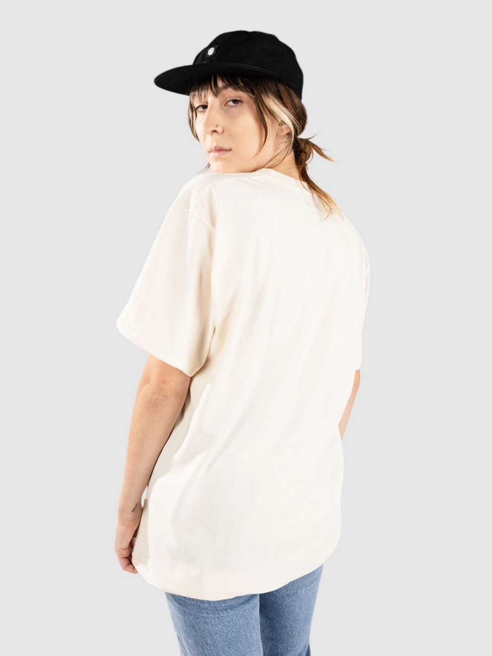 Petals and Peacocks Balance T-Shirt natural