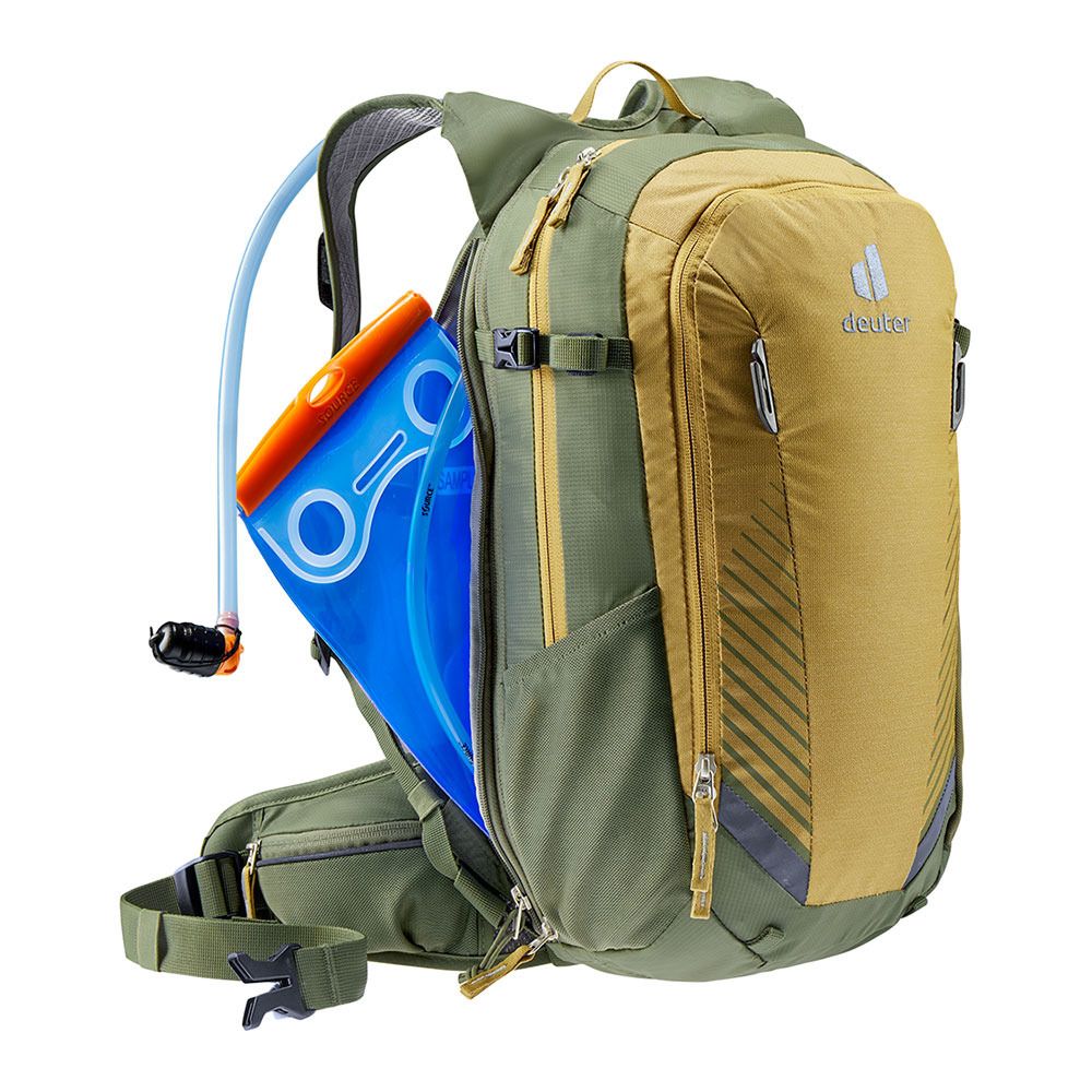 Deuter COMPACT EXP 14L+5L - Sac À dos Homme caramel-khaki