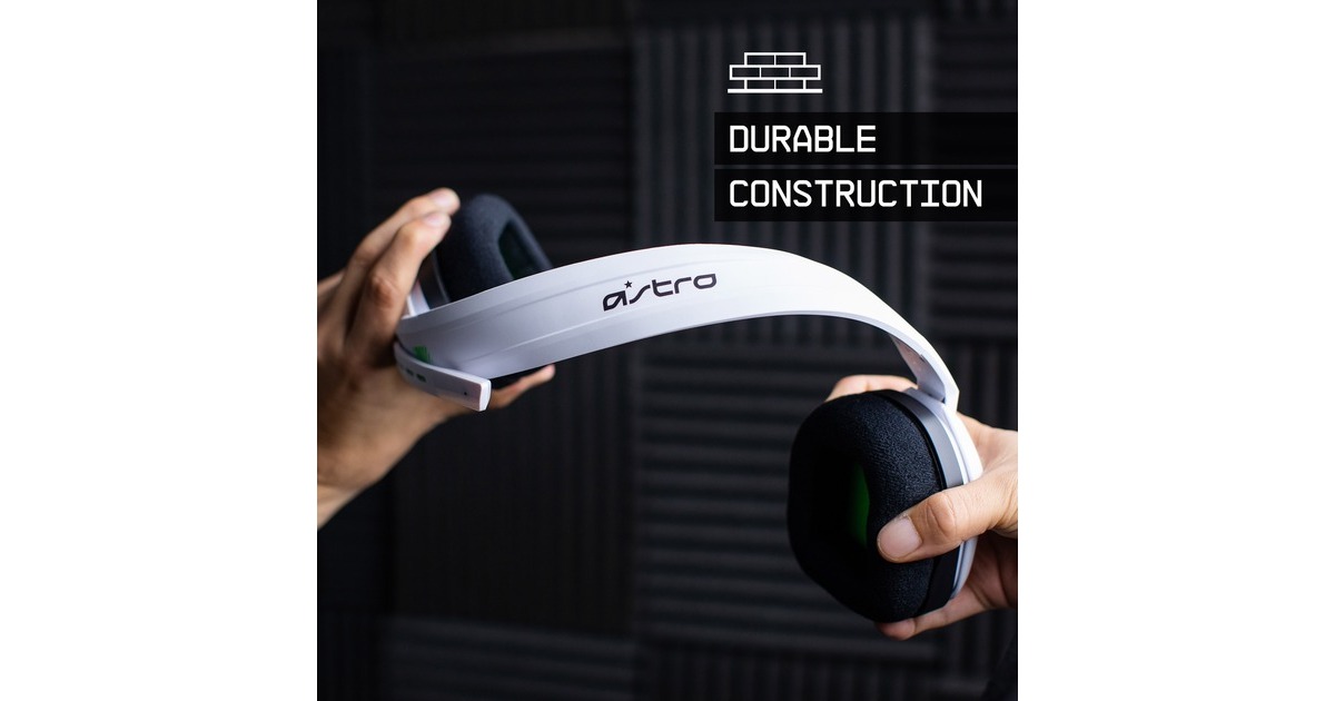 ASTRO GamingA10 headset over-ear gaming headset  (Wit/groen, Pc)