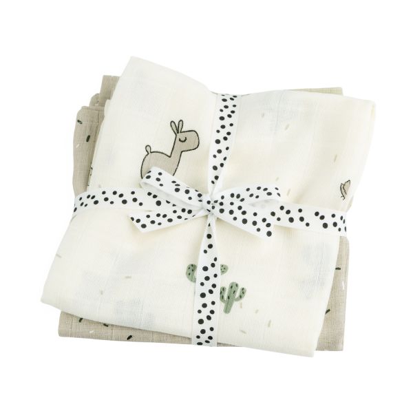 Done By Deer Lalee Swaddle Blue 2 Stuks