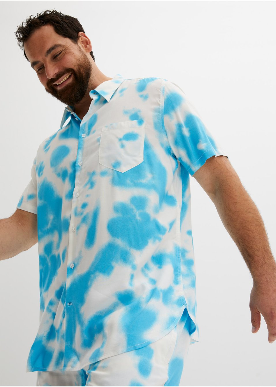 Chemise manches courtes en viscose