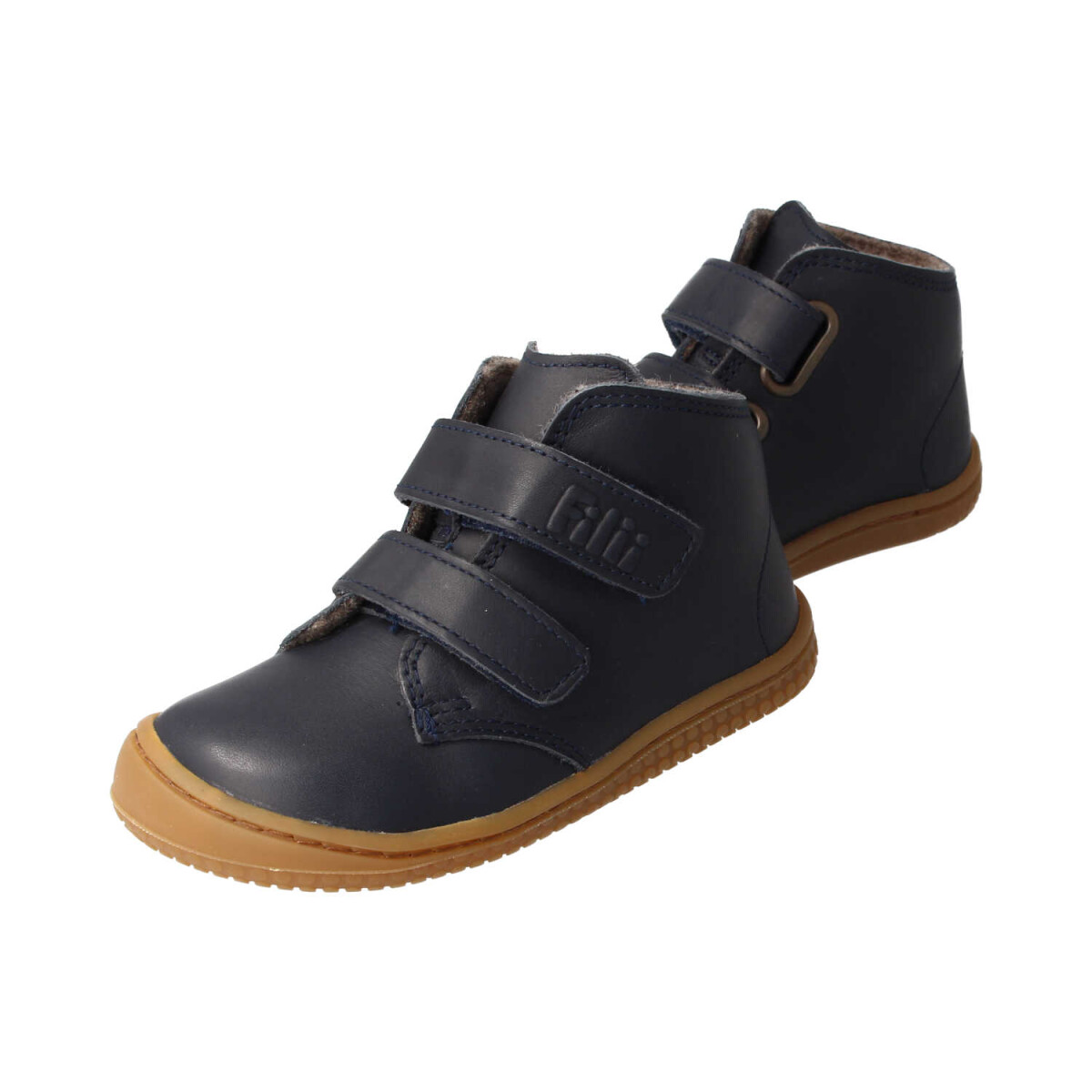 MB4213-F2 navy SOFT-FEET BIO nappa fleece velcro Weite/M
