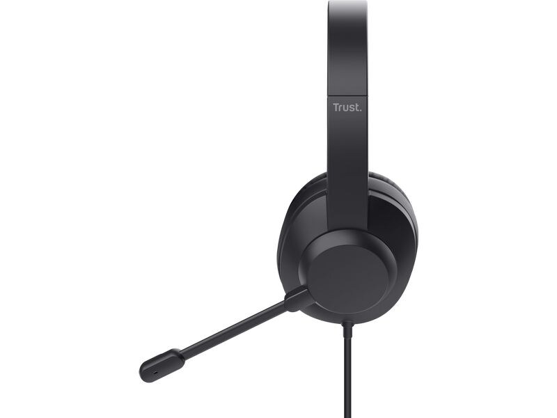 Trust Headset Ayda Max USB Komfortables Over-Ear-USB-Headset mit weichen Ohrpolstern und gepolstertem Kopfbügel