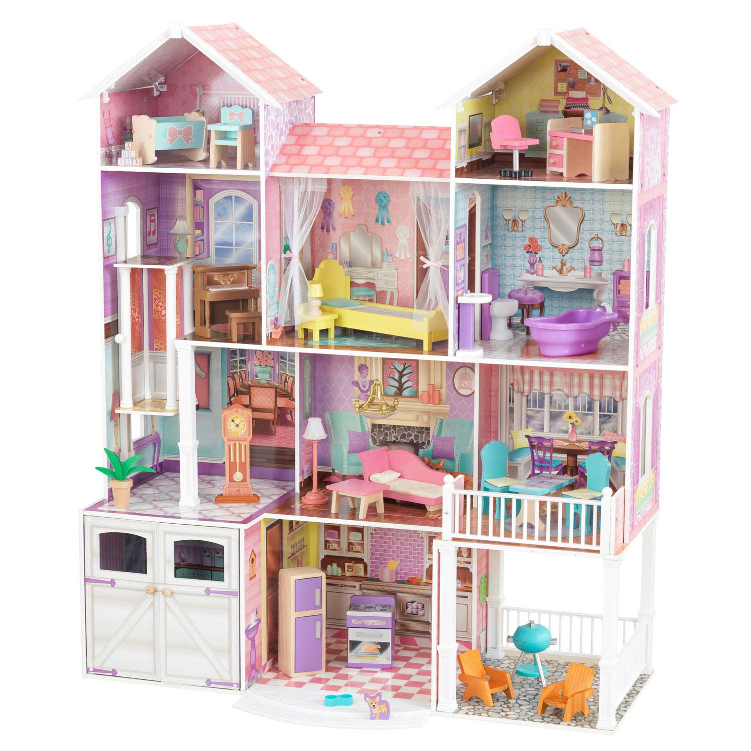 KidKraft Houten Poppenhuis Country Estate