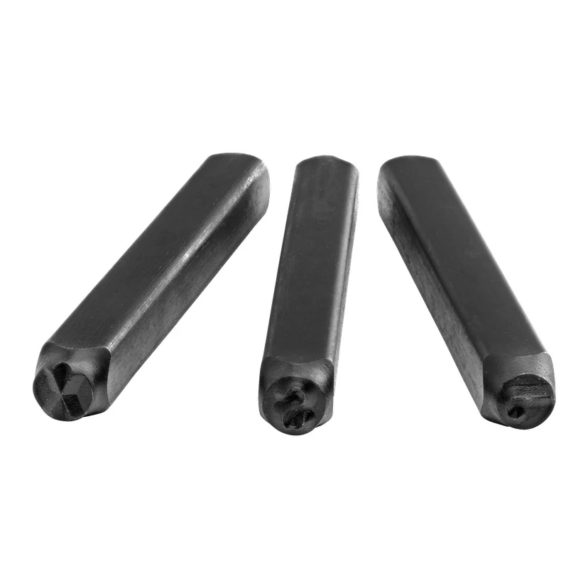 Bokstav-/sifferstanser 36 deler 4 mm