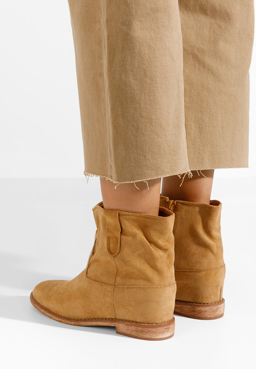 Bottines compensées chameau Medova V3
