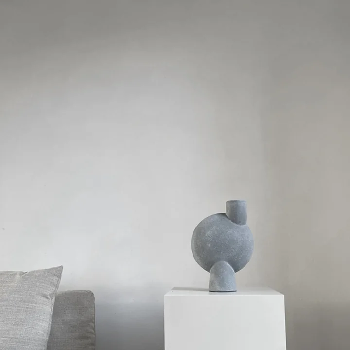 101 Copenhagen - Sphere Vase Bubl Medio, schwarz