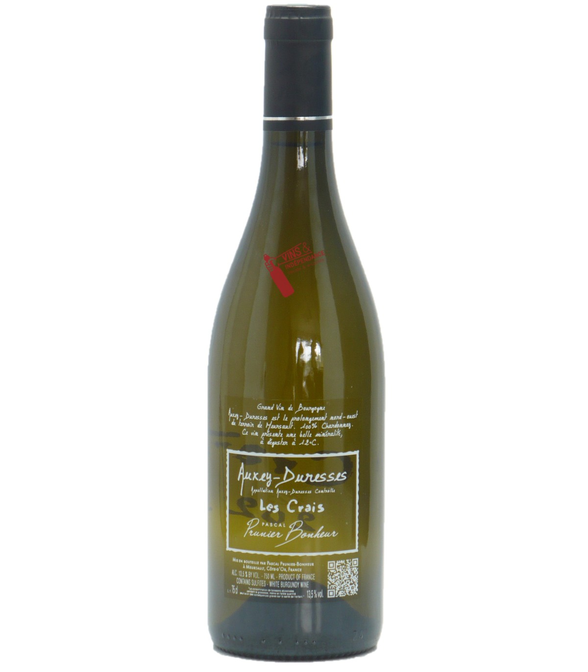 Domaine Prunier Bonheur Auxey Duresses