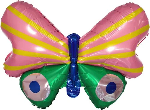 ballon alu 65cm de large - déguisement papillon