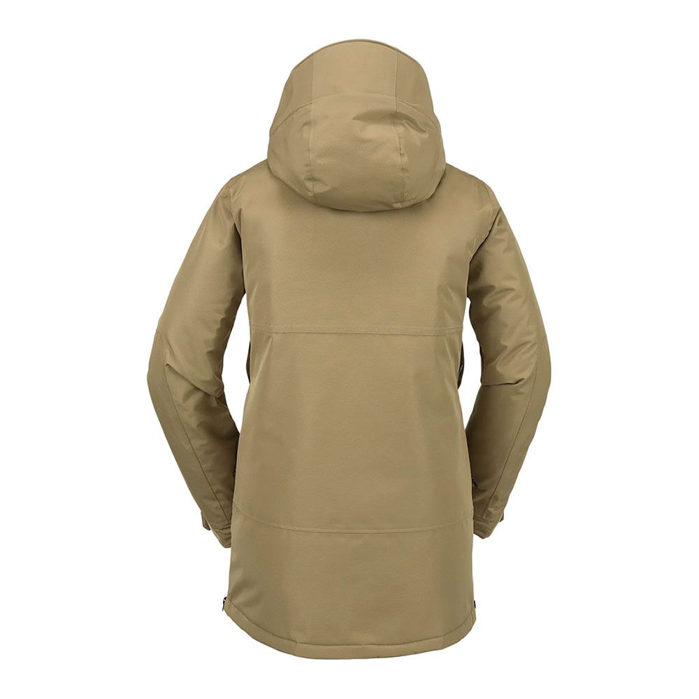Volcom PAXSON 2L TDS INF - Veste ski Femme dark khaki