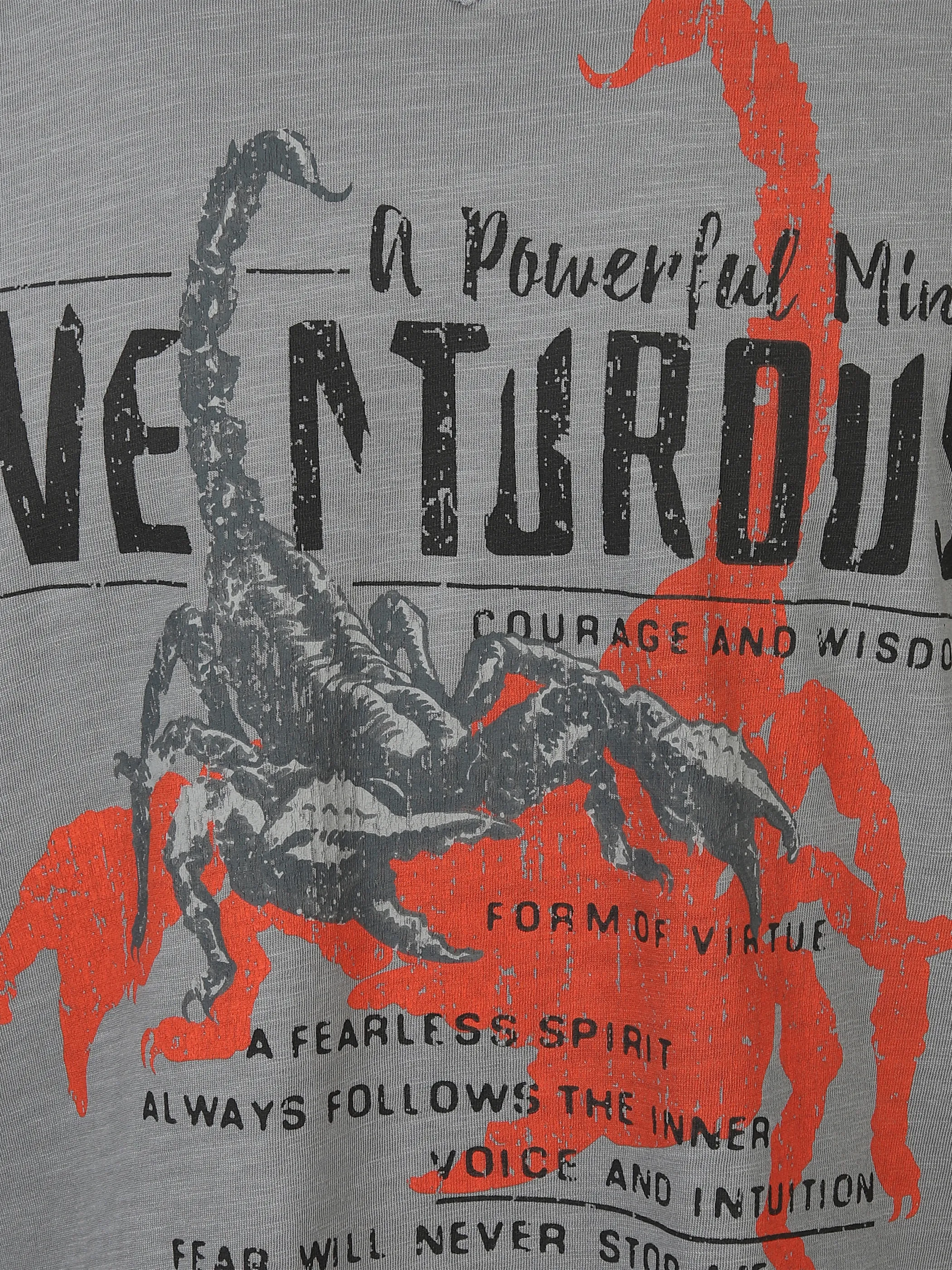 Herren Shirt mit Frontprint