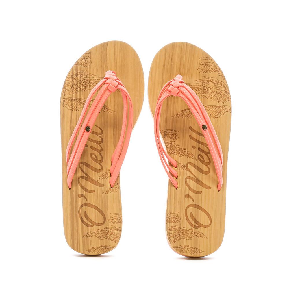 O'Neill Tongs Corail/Marron Femme O'Neill Ditsy
