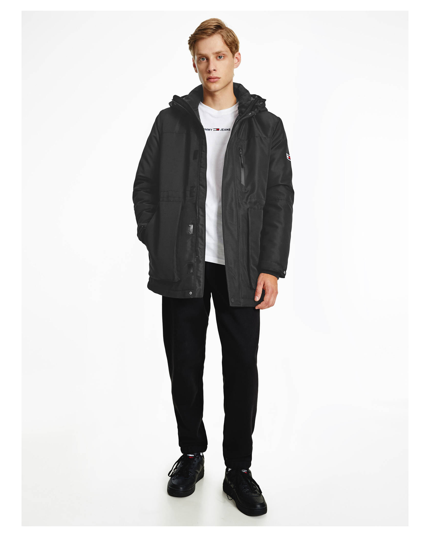 Tommy Jeans| Herren Parka mit Kapuze